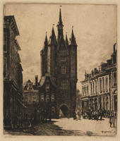 KG 20049
<br/>
Sassenpoort te Zwolle
<br/>
<em>Dingemans, Waalko Jans (1873-1925)</em>